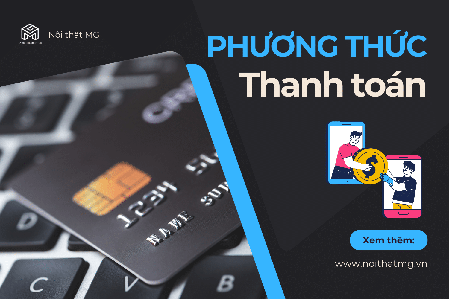 Phương thức thanh toán - Nội thất MG